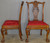 SOLD Set of 6 Oak Chippendale Dining Chairs – Rare