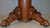 SOLD Round Oak Lion Head Claw Foot Banquet Table