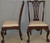 SOLD Set of 7 Custom Chippendale Mahogany Dining Chairs