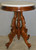 SOLD Victorian Oval Marble Top Carved Parlor Stand