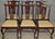 SOLD Antique Kitchen Chairs, Antique Set of 6 Mahogany Ball and Claw Dining Chairs