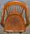 SOLD Oak Barrel Seat Jurors Office Chair