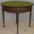 SOLD Inlaid Victorian Demi Lune Game Table