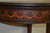 SOLD Inlaid Victorian Demi Lune Game Table