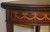 SOLD Inlaid Victorian Demi Lune Game Table