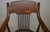 SOLD Victorian Tiger Sawn Oak Swivel Tilt Office Chair