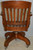 SOLD Walnut Swivel Tilt Lawyers Bankers Office Chair