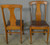 SOLD Round Oak Claw Foot Dining Table & 4 Chair Set