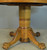 SOLD Round Oak Claw Foot Dining Table & 4 Chair Set