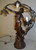 SOLD Newel Post Goddess Lamp