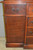 SOLDMahogany Breakfront Butler’s Desk Bubble Glass