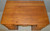 SOLD Victorian Oak Raised Panel Lawyers Bankers Flat Top Desk