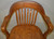 SOLD Set of 4 Oak Lawyers Bankers Arm Chairs