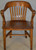 SOLD Set of 4 Oak Lawyers Bankers Arm Chairs