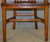SOLD Set of 4 Oak Lawyers Bankers Arm Chairs