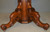 SOLD Victorian Carved 48” Banquet Walnut Table