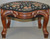 SOLD Victorian Carved Shapely Footstool