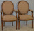 SOLD Pair of French Arm Chairs