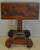 SOLD Empire Flame Mahogany Drop Leaf Sewing Stand