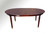 SOLD Mahogany Oval Banquet Table 10 Feet Long