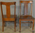 SOLD  Set of Victorian Oak Dining Chairs – 1900’s