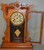 SOLD Victorian Carved Oak Mantle Clock – Waterbury
