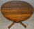 SOLD Victorian Oak Round 42 Inch Dining Table