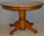 SOLD Victorian 42” Round Dining Table with 2 Leaves