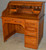 SOLD Oak Ladies Roll Top Desk