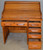 SOLD Oak Ladies Roll Top Desk
