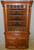 SOLD Victorian Oak Barley Twist Carved Corner Cabinet of Horner Quality