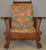 SOLD Victorian Oak Claw Foot Morris Chair – Original