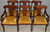 SOLD Set of 6 Mahogany Empire Style Dining Chairs – Twin Arms