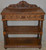 SOLD Oak Carved Dessert Server / Hall Table