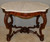 SOLD Antique End Table, Antique Victorian Rosewood Oversize Marble Parlor Table