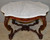 SOLD Antique End Table, Antique Victorian Rosewood Oversize Marble Parlor Table