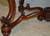 SOLD Antique End Table, Antique Victorian Rosewood Oversize Marble Parlor Table