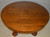 SOLD Oak 54 Inch Round Banquet Empire Table - Refinished
