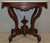 SOLD Antique Oval Victorian Marble Top Parlor Stand