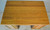 SOLD Oak Raised Panel Flat Top Lawyers Desk
