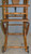 SOLD Antique Children’s Heavily Carved Up and Down High Chair Stroller Oak