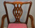 SOLD Set of 10 Solid Mahogany Chippendale Dining Chairs