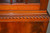 SOLD Flame Mahogany Breakfront Step Back China Cabinet
