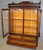 SOLD Victorian Walnut Step Back Bookcase with Gallery