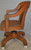 SOLD Oak Barrel Back Swivel Lawyers Bankers Office Chair