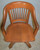 SOLD Oak Barrel Back Swivel Lawyers Bankers Office Chair