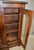 SOLD Victorian Burl Walnut Triple Door Bookcase