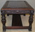 SOLD Mahogany Carved Partners Desk