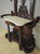 SOLD Victorian Marble Top Hall Tree – Pre-Civil War