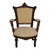 Eastlake Walnut Carved Arm Chair